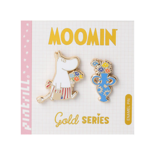 PINTRILL - Moominmamma Flowers Pin Set - Secondary Image