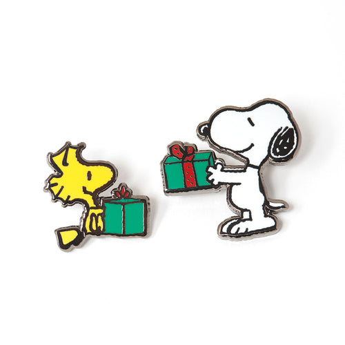 PINTRILL - Snoopy & Woodstock Gifts Pin Set - Main Image