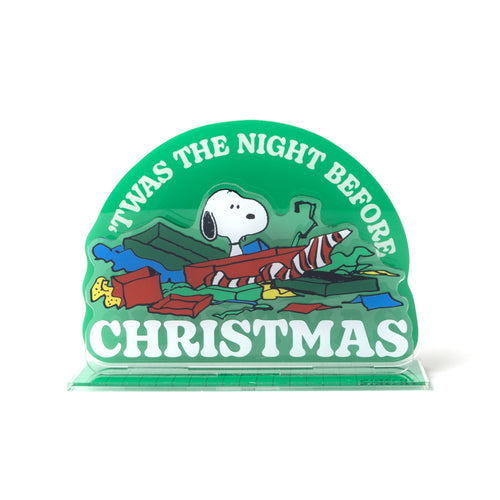 PINTRILL - Snoopy Night Before Christmas Standee - Main Image