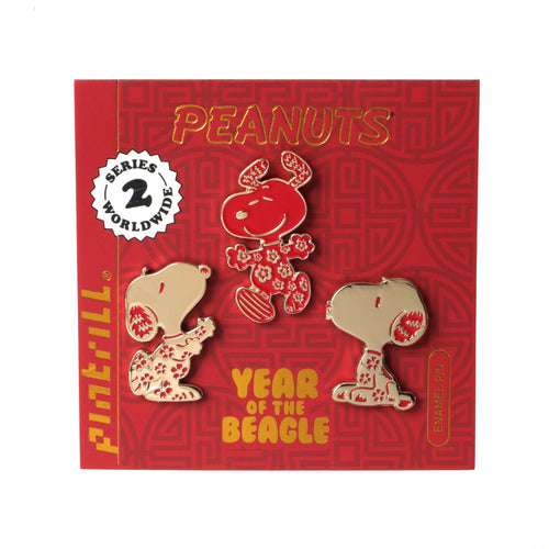 PINTRILL - Year of the Snoopy Pin Set - Secondary Image