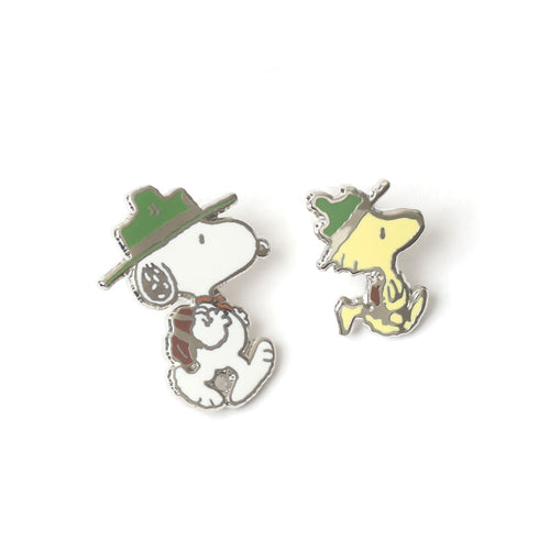 PINTRILL - Snoopy & Woodstock Beagle Scouts Set - Main Image