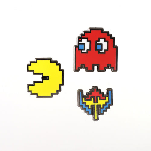 PINTRILL - PAC-MAN + Blinky Pin Set - Main Image