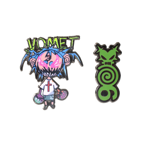 PINTRILL - Vomet Pin Set - Main Image