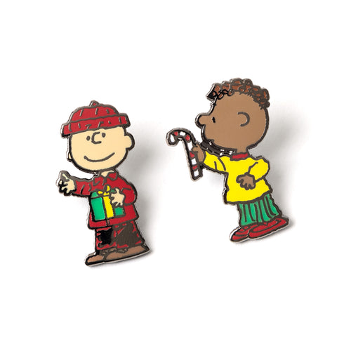 PINTRILL - Charlie & Franklin Holiday Pin Set - Main Image