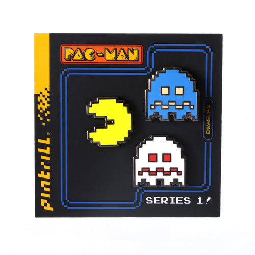 PINTRILL - PAC-MAN + White Ghost Pin Set - Secondary Image