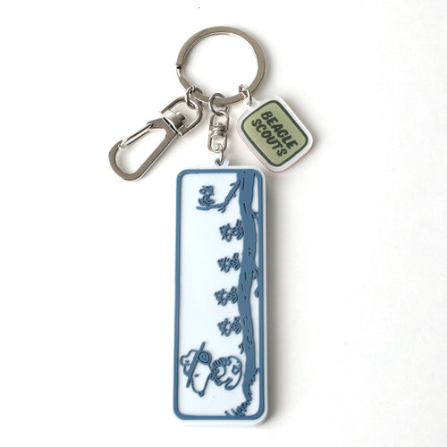 PINTRILL - Happy Campers PVC Keyclip - Main Image