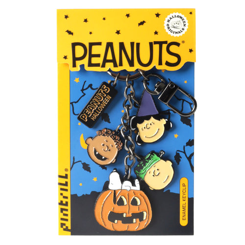 PINTRILL - Peanuts Halloween Faces Keyclip - Secondary Image