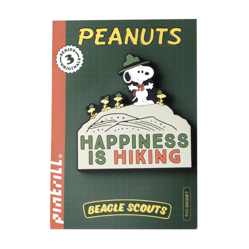 PINTRILL - Happiness Is Hiking PVC Magnet - Secondary Image