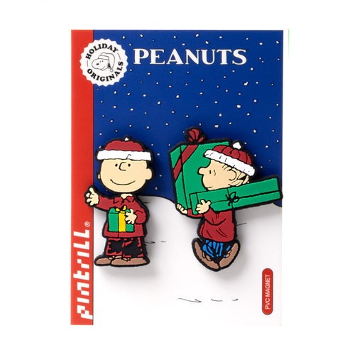 PINTRILL - Charlie & Linus Gifts PVC Magnet Set - Secondary Image