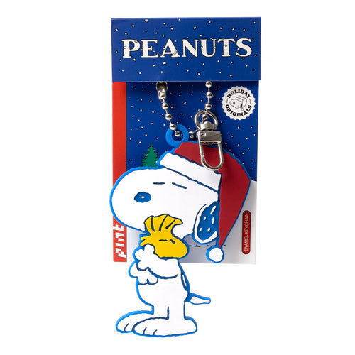 PINTRILL - Snoopy & Woodstock Hug PVC Bag Charm - Secondary Image