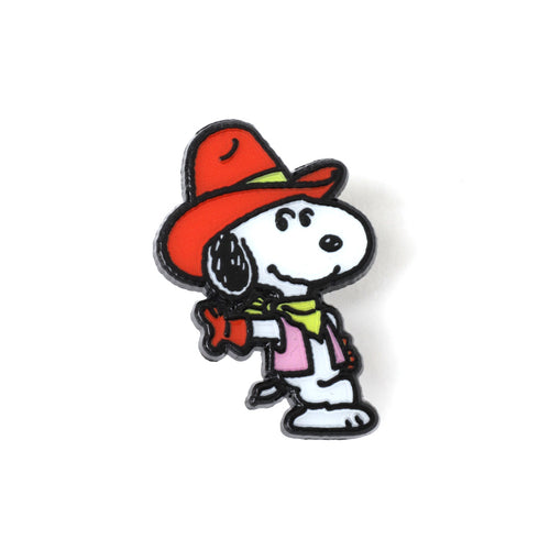 PINTRILL - Snoopy V Day Howdy Partner Pin Card - Secondary Image