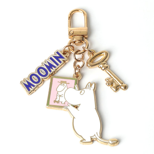 PINTRILL - Moomintroll Frame Keyclip - Main Image