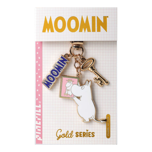 PINTRILL - Moomintroll Frame Keyclip - Secondary Image