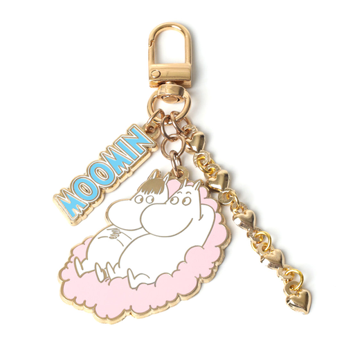 PINTRILL - Moomintroll & Snorkmaiden Keyclip - Main Image