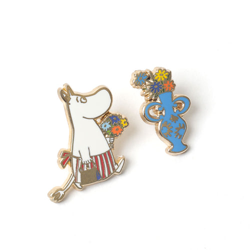 PINTRILL - Moominmamma Flowers Pin Set - Main Image