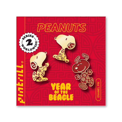 PINTRILL - Year of the Snoopy Pin Set - Secondary Image