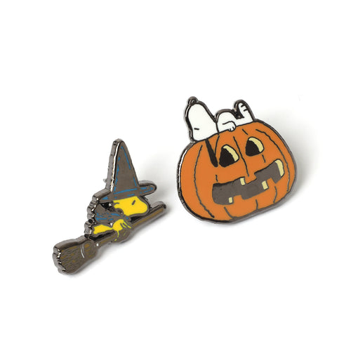 PINTRILL - Snoopy & Woodstock Halloween Pin Set - Main Image