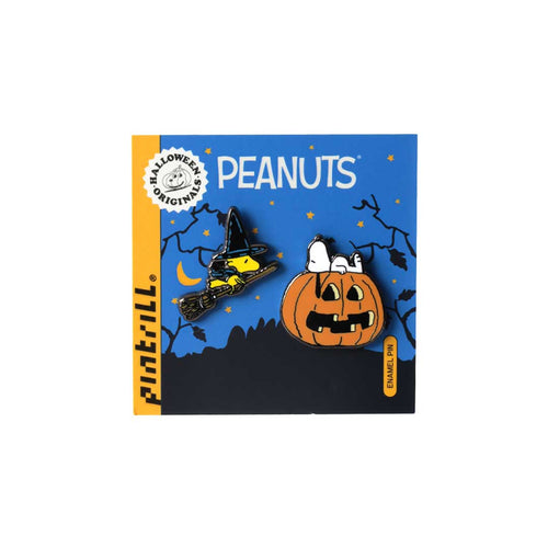 PINTRILL - Snoopy & Woodstock Halloween Pin Set - Secondary Image