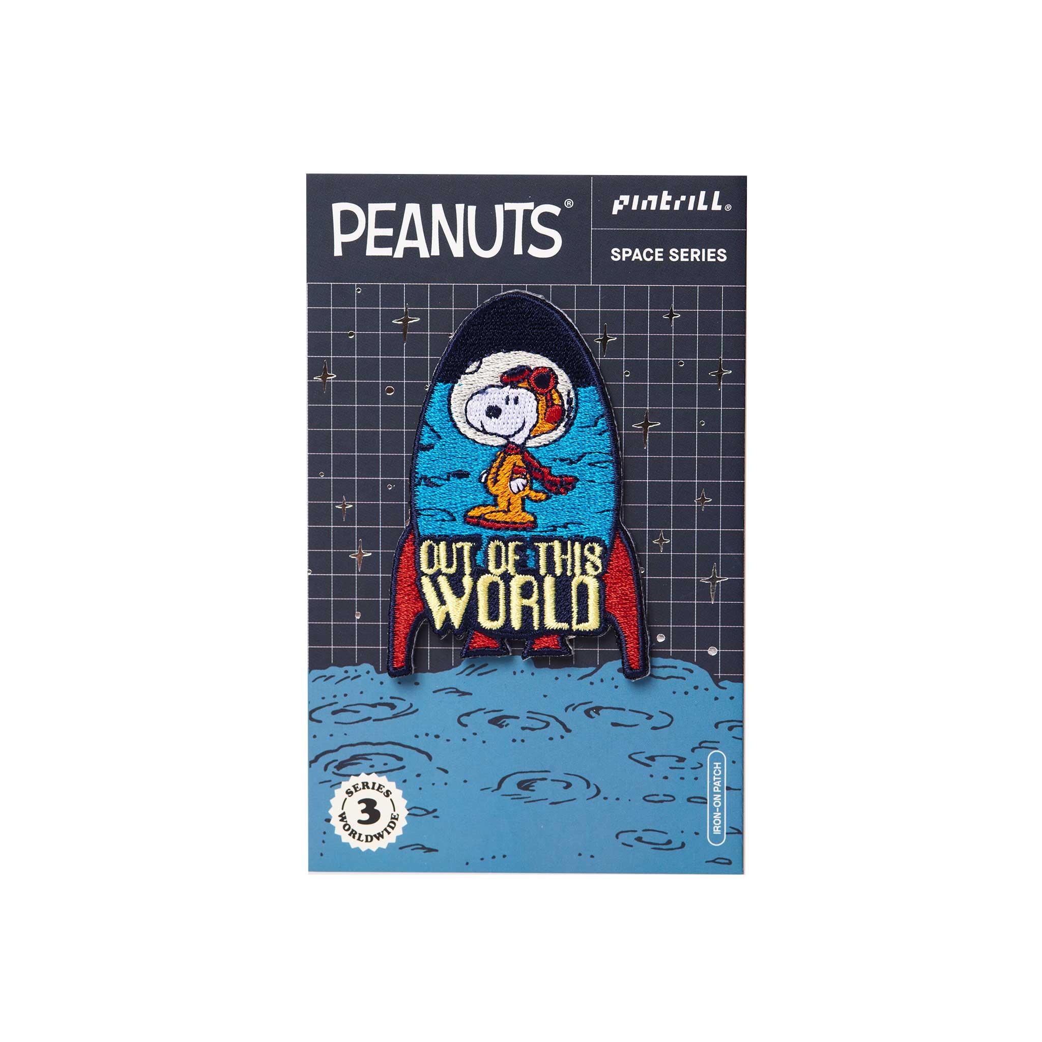 ⚡RARE⚡️ popular PINTRILL x PEANUTS Astronaut Snoopy Pin *BRAND NEW*