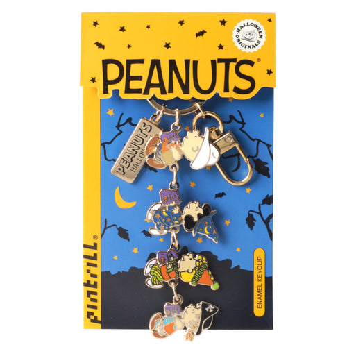 PINTRILL - Peanuts Halloween Gang Keyclip - Secondary Image