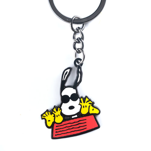 PINTRILL - PEANUTS - Car Pool Keychain - Main Image